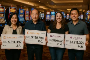 Реальные истории побед: кто и сколько выигрывал в Solaire и Okada Manila